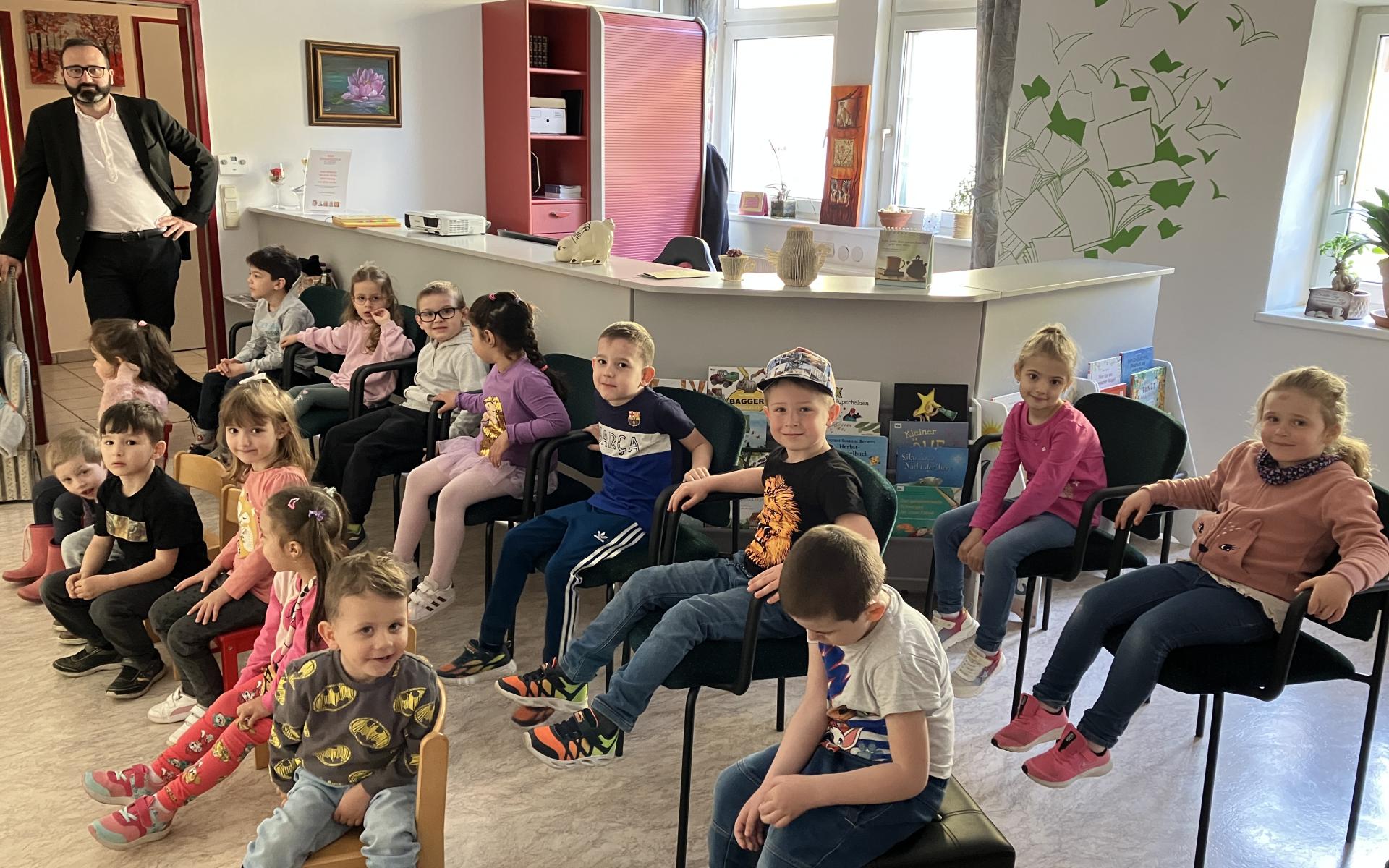 Besuch der Kindergartenkinder