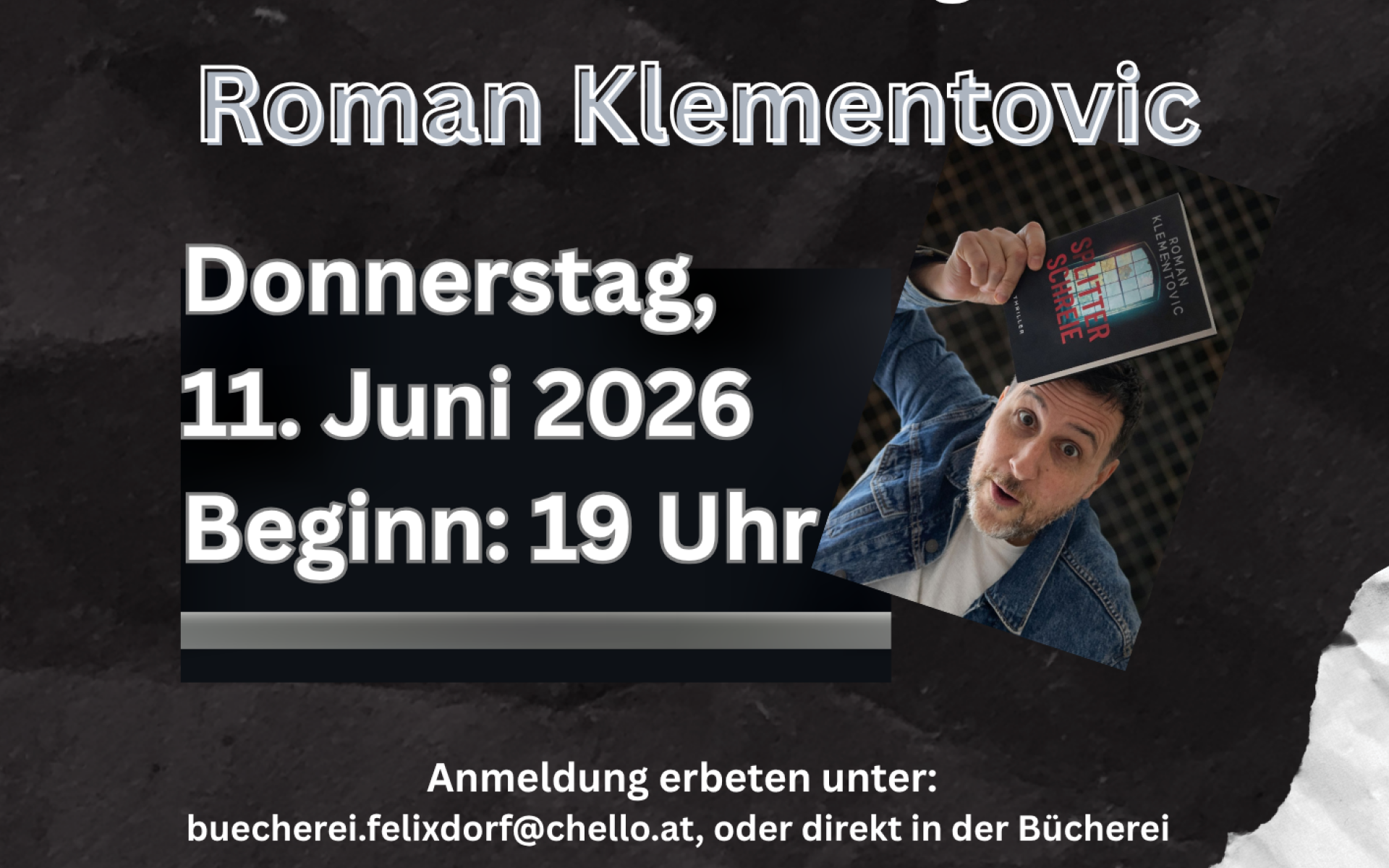 Autorenlesung Thriller