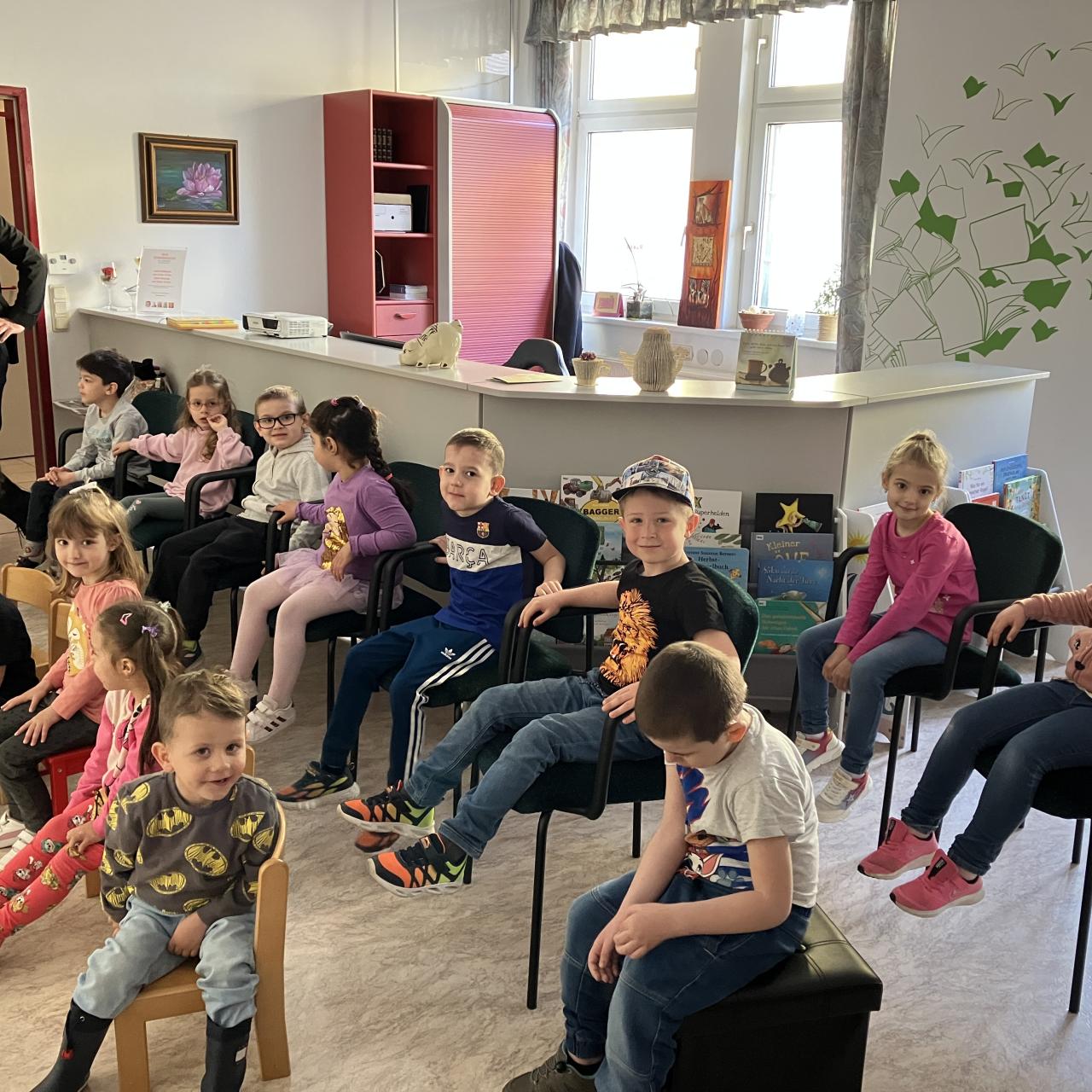 Besuch der Kindergartenkinder