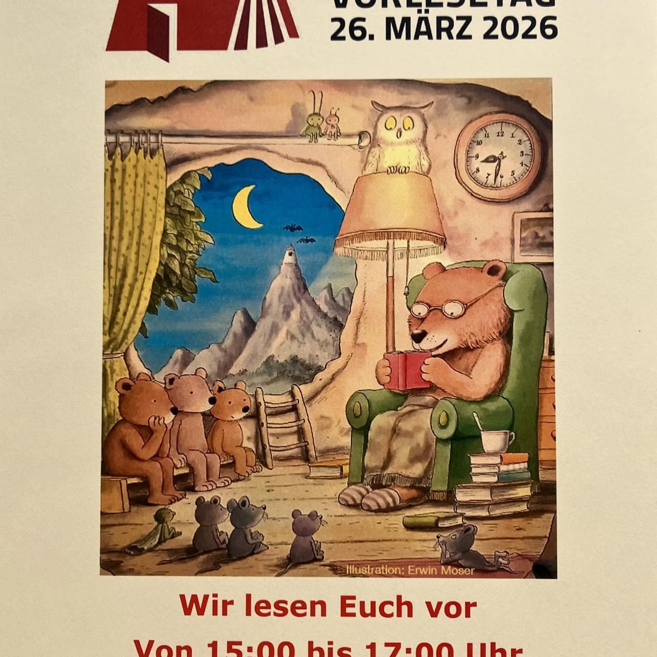 Vorlesen in der Bücherei Felixdorf