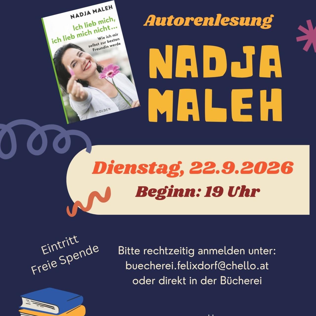 Autorenlesung Nadja Maleh